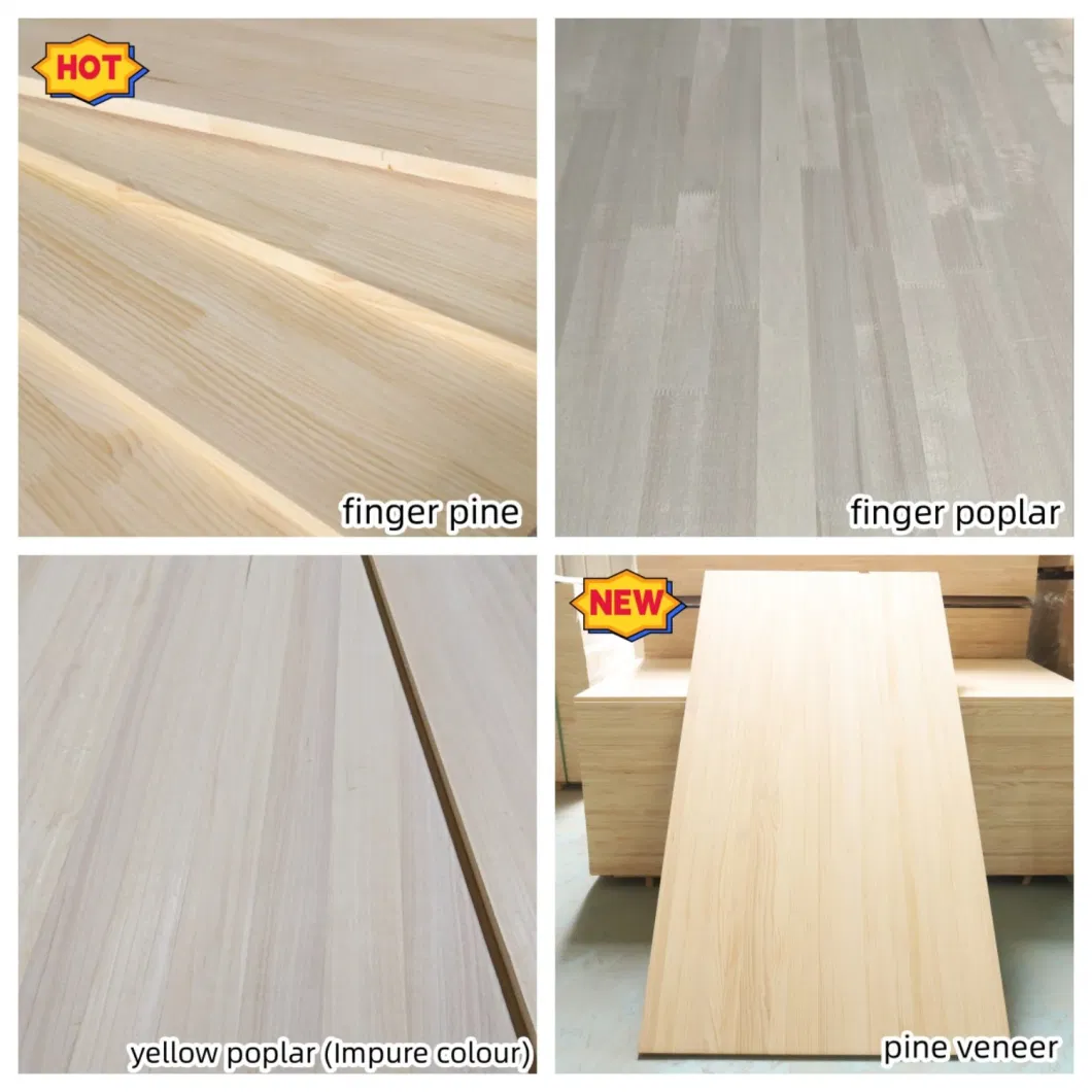 AA Ab Is Easy to Carve Pine Edge Glued Plank Finger Jointed Board for The Skirting Line