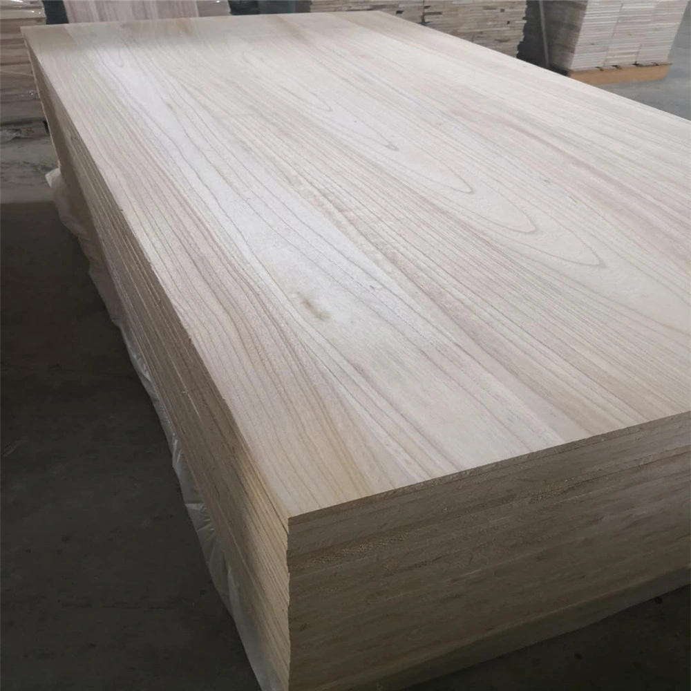 High Quality Good Price Paulownia Edge Glued Board Finger Joint Panel Solid Wood Planks for Sale
