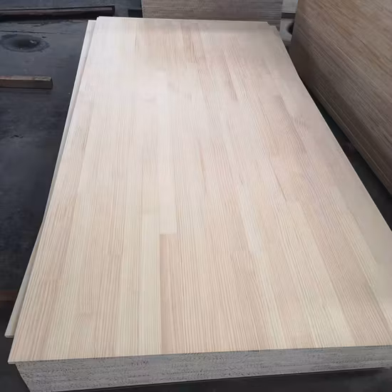 15mm 18mm New Zealand Radiata Pinewood / Rubberwood Finger Jointed Boards