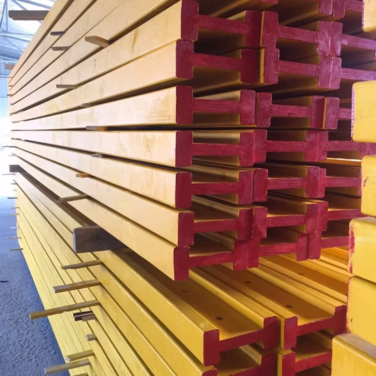 En 13377 Standard Formwork Scaffold H Girder Construction Solid L Timber Beam H20 Wood Wooden Beam