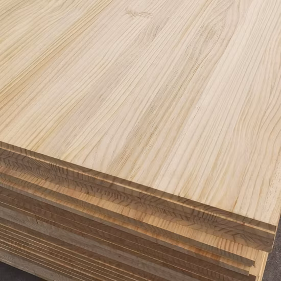 AA Ab Is Easy to Carve Pine Edge Glued Plank Finger Jointed Board for The Skirting Line